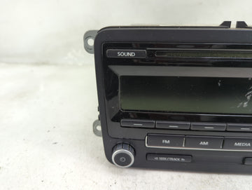 2009-2017 Volkswagen Tiguan Radio AM FM Cd Player Receiver Replacement P/N:5N0035164D 28352656 Fits OEM Used Auto Parts
