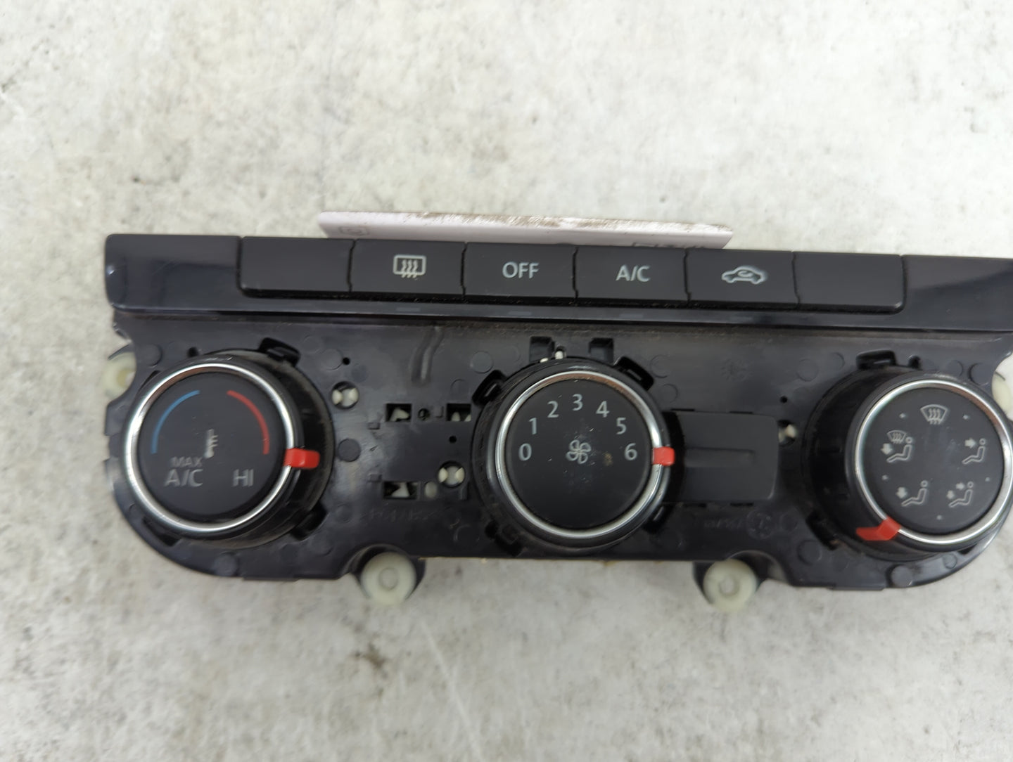 2013-2015 Volkswagen Tiguan Climate Control Module Temperature AC/Heater Replacement P/N:561907426ZJU 5HB011177-04 Fits OEM 