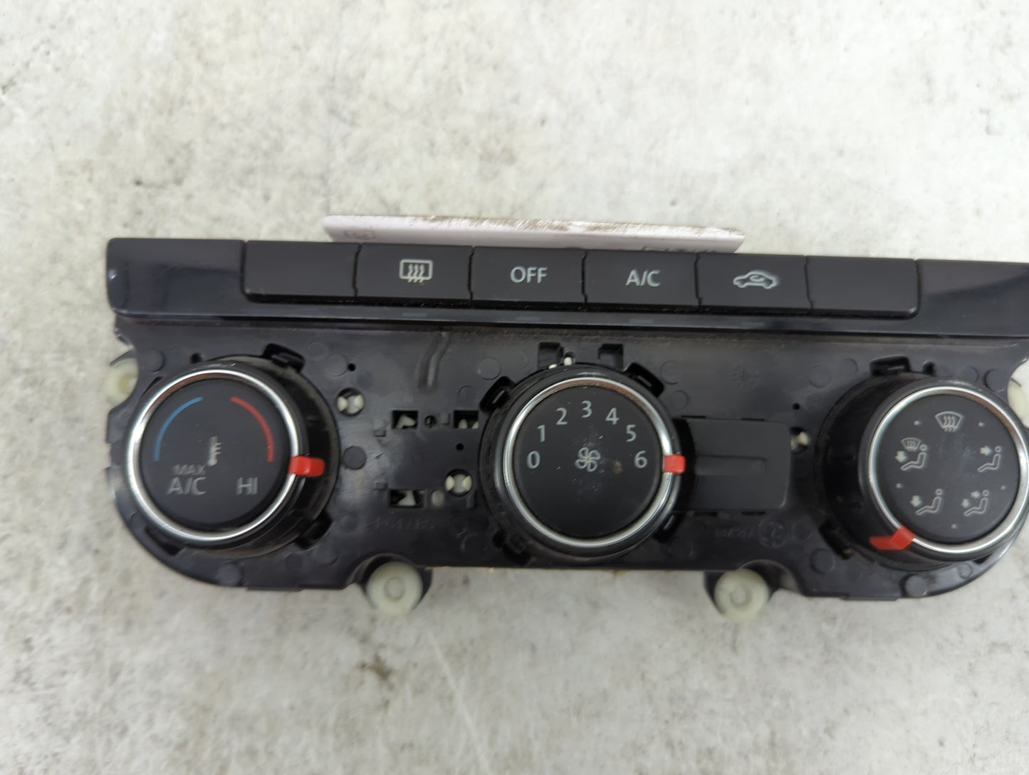 2013-2015 Volkswagen Tiguan Climate Control Module Temperature AC/Heater Replacement P/N:561907426ZJU 5HB011177-04 Fits OEM 