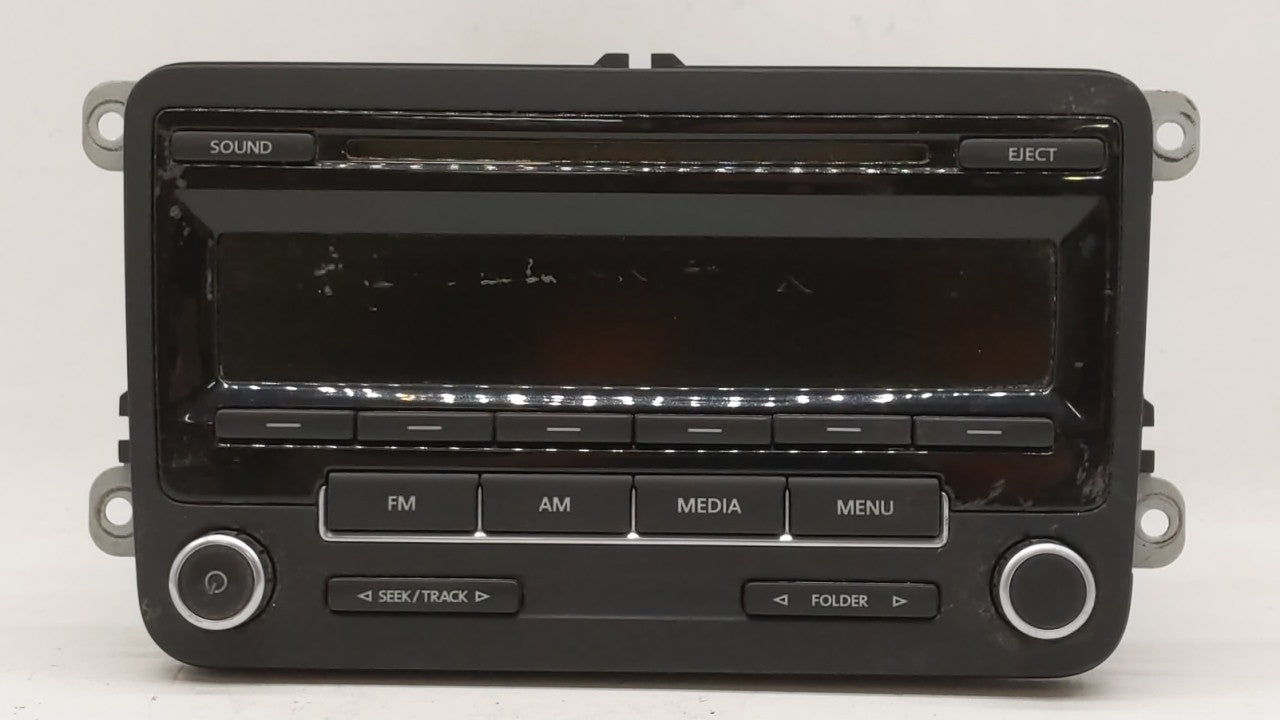 2009-2017 Volkswagen Tiguan Am Fm Cd Player Radio Receiver - Oemusedautoparts1.com