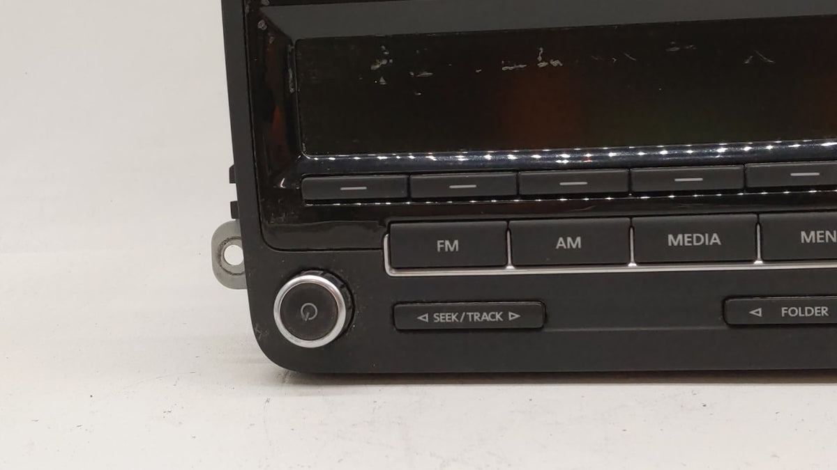 2009-2017 Volkswagen Tiguan Am Fm Cd Player Radio Receiver 253697 - Oemusedautoparts1.com
