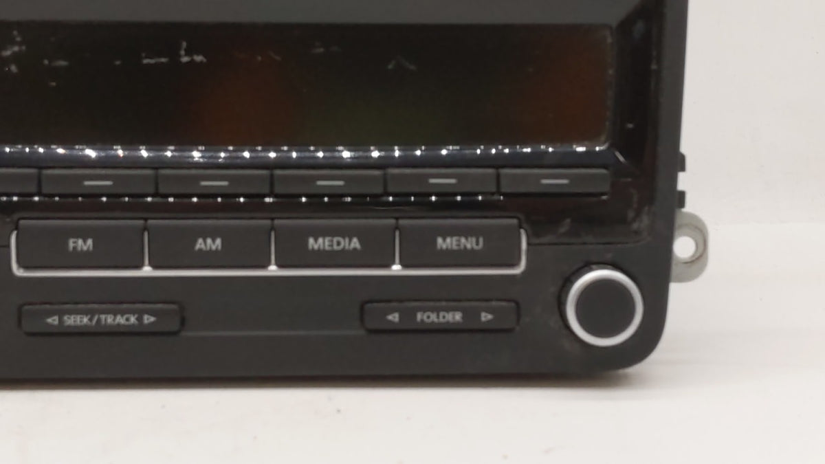 2009-2017 Volkswagen Tiguan Am Fm Cd Player Radio Receiver 253697 - Oemusedautoparts1.com
