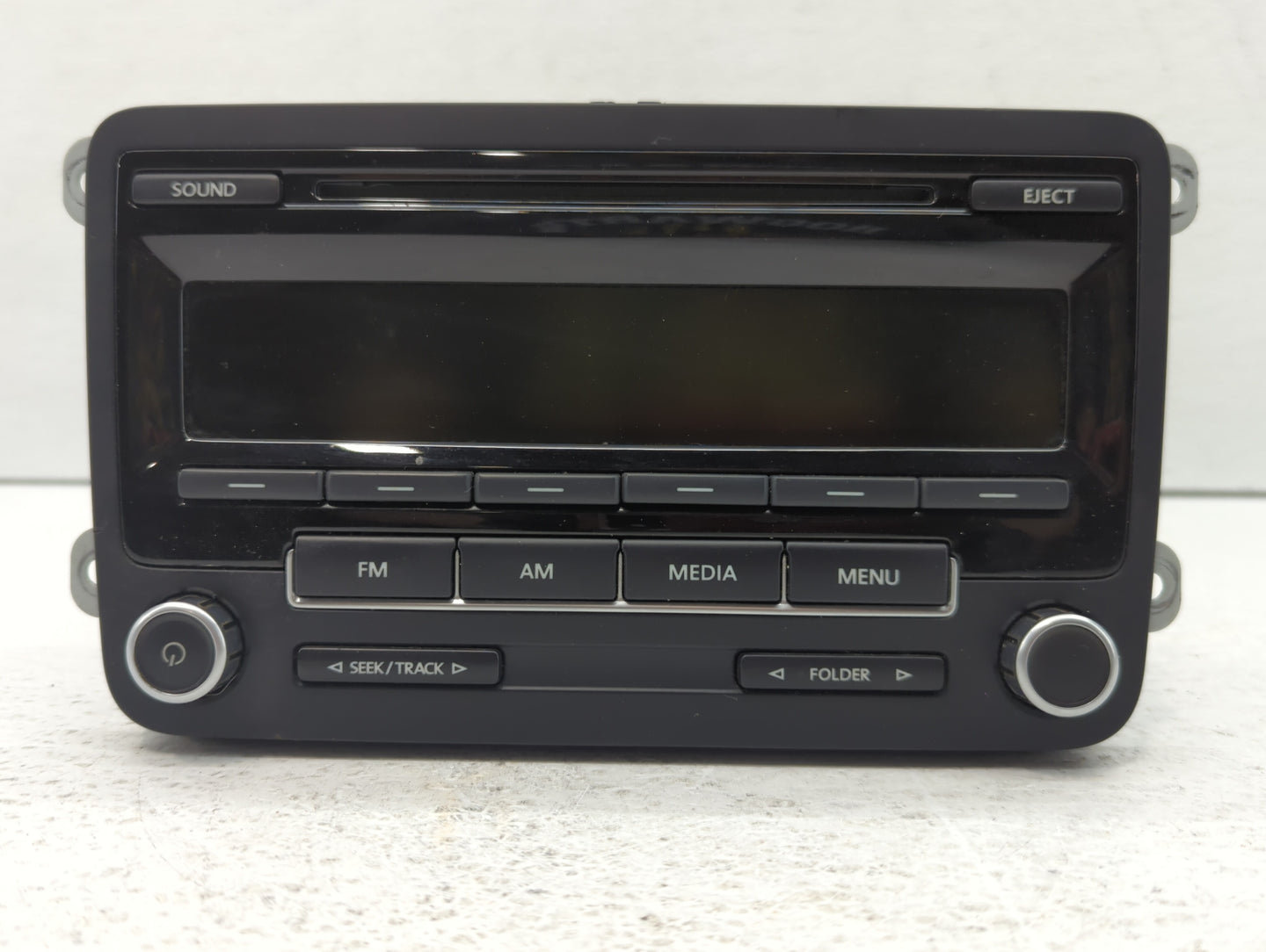 2009-2017 Volkswagen Tiguan Radio AM FM Cd Player Receiver Replacement P/N:5N0 035 164 D 1K0 035 161 D Fits OEM Used Auto Pa