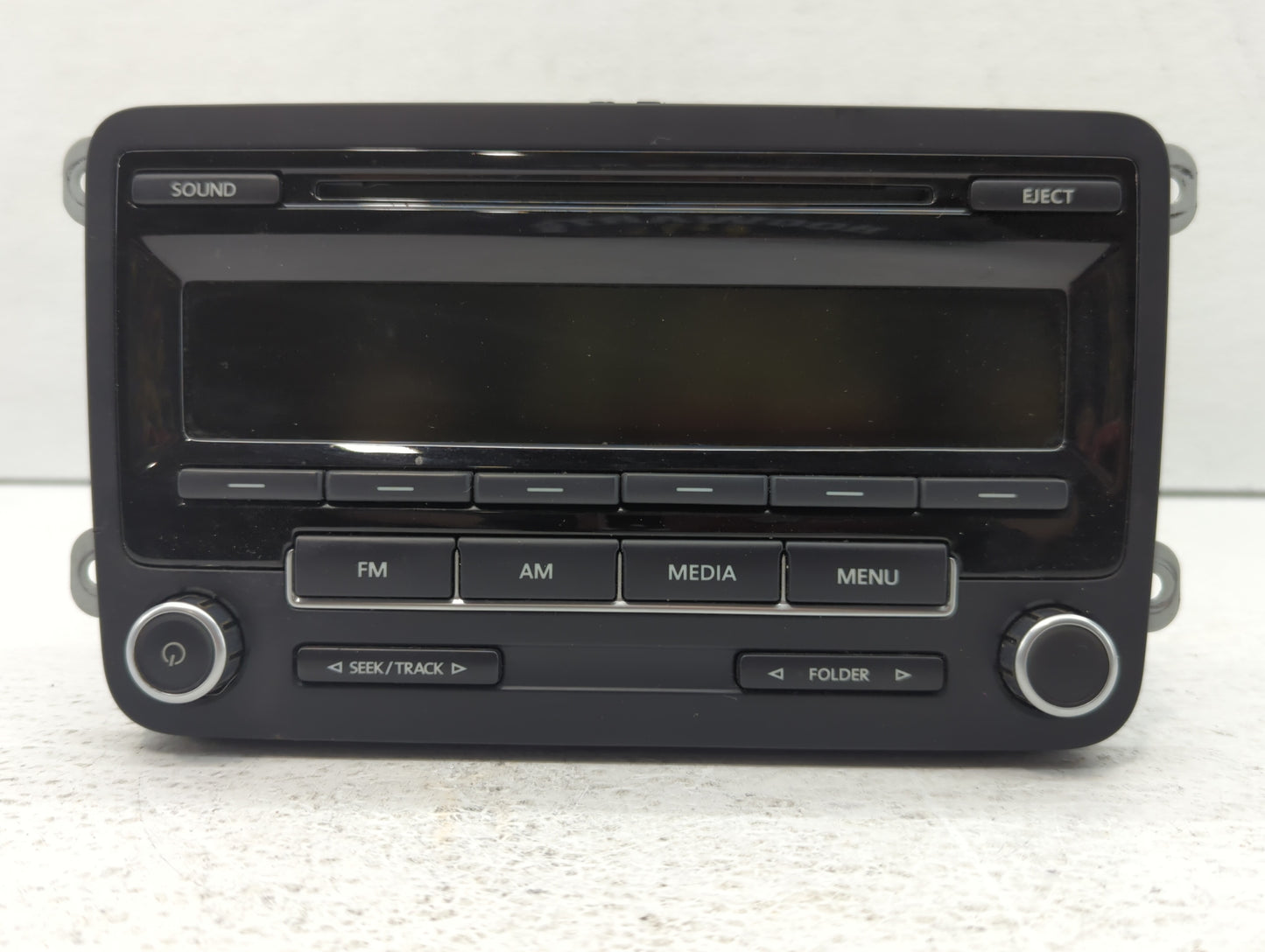 2009-2017 Volkswagen Tiguan Radio AM FM Cd Player Receiver Replacement P/N:5N0 035 164 D 1K0 035 161 D Fits OEM Used Auto Pa