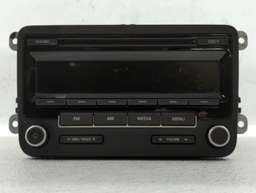 2009-2017 Volkswagen Tiguan Am Fm Cd Player Radio Receiver - Oemusedautoparts1.com