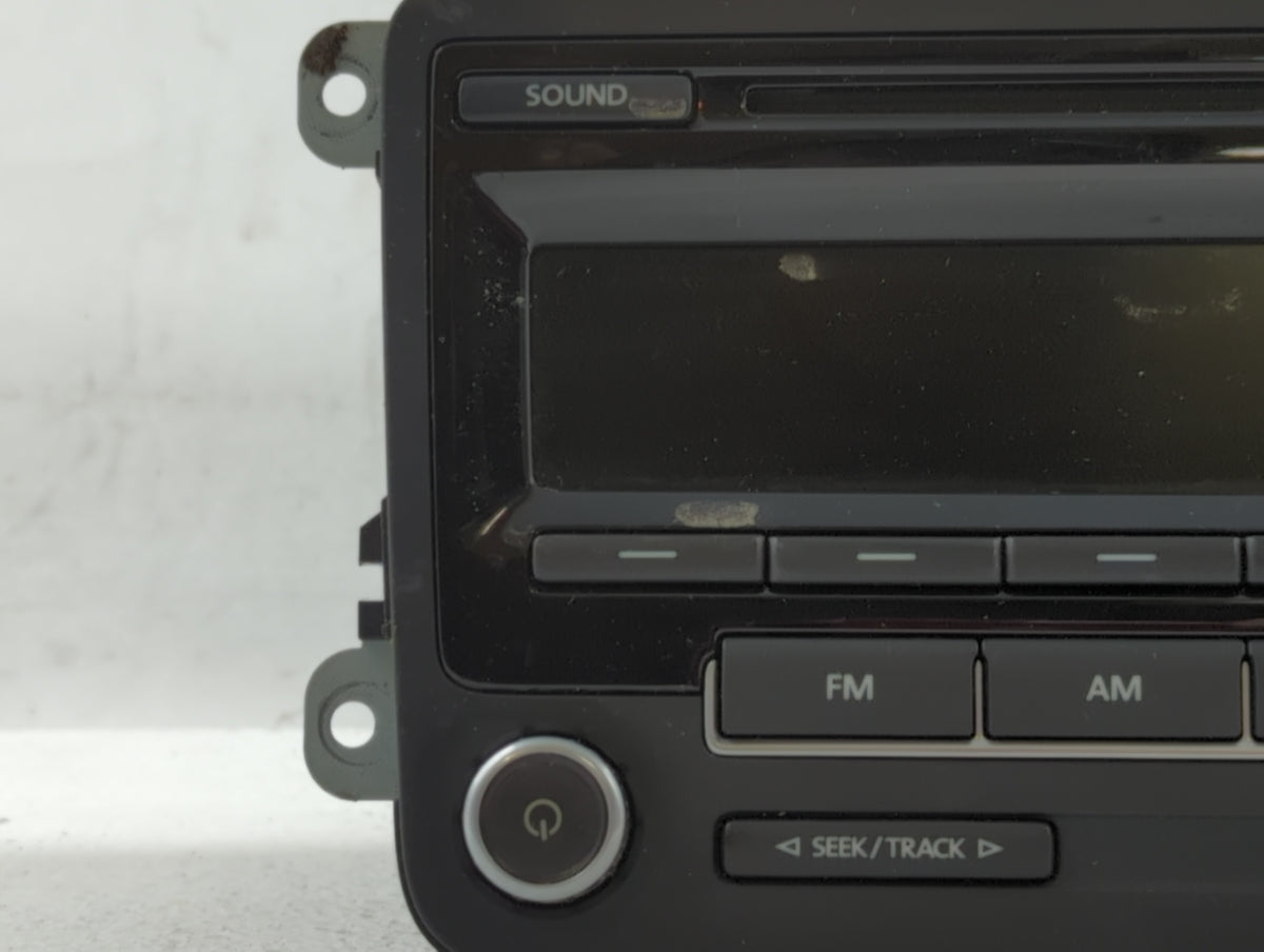 2009-2017 Volkswagen Tiguan Am Fm Cd Player Radio Receiver 522456 - Oemusedautoparts1.com
