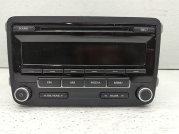 2009-2017 Volkswagen Tiguan Radio AM FM Cd Player Receiver Replacement P/N:5N0 035 164 D Fits OEM Used Auto Parts - Oemuseda