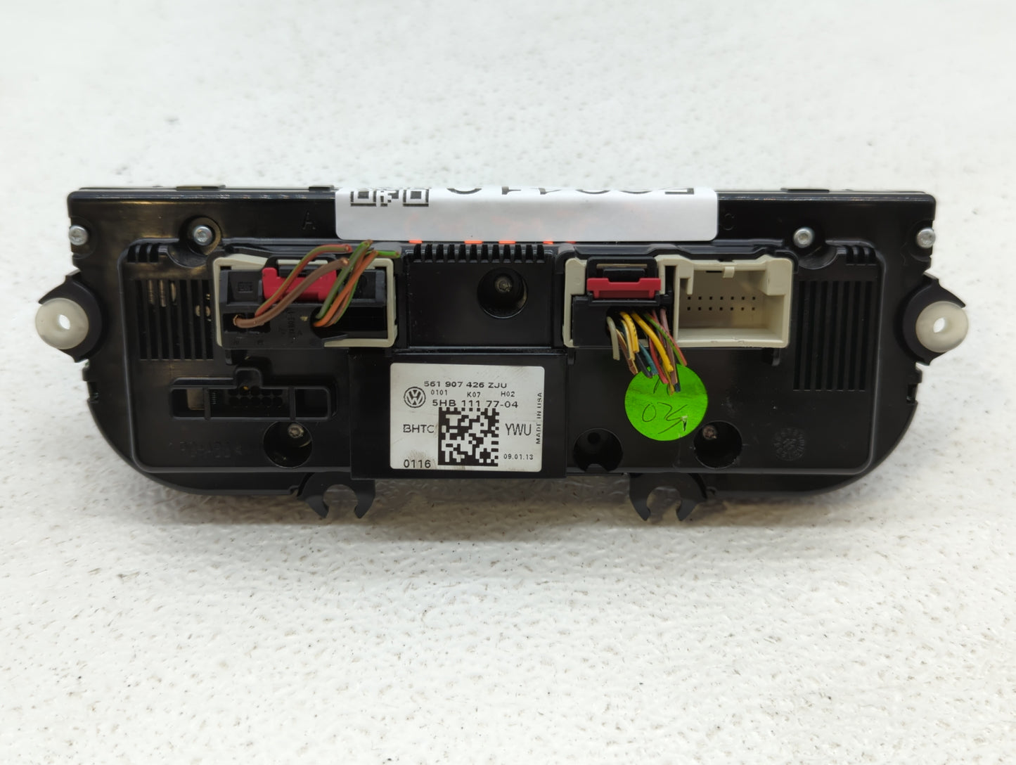 2013-2015 Volkswagen Tiguan Climate Control Module Temperature AC/Heater Replacement P/N:561 907 426 ZJU Fits Fits 2013 2014
