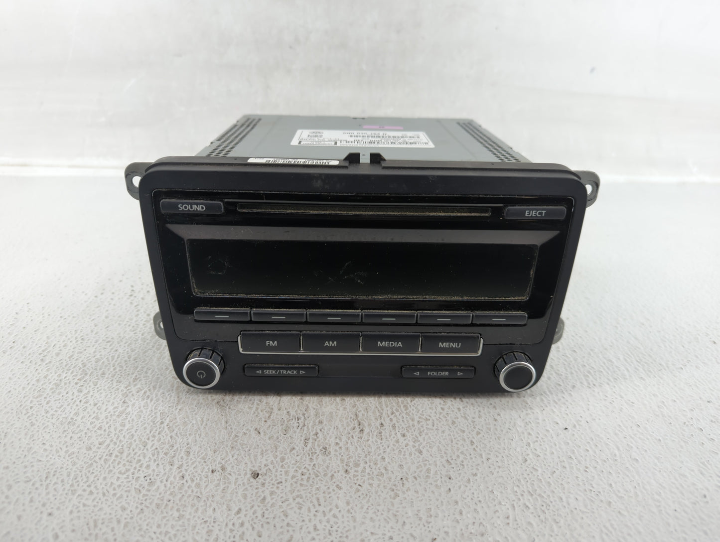 2009-2017 Volkswagen Tiguan Am Fm Cd Player Radio Receiver - Oemusedautoparts1.com