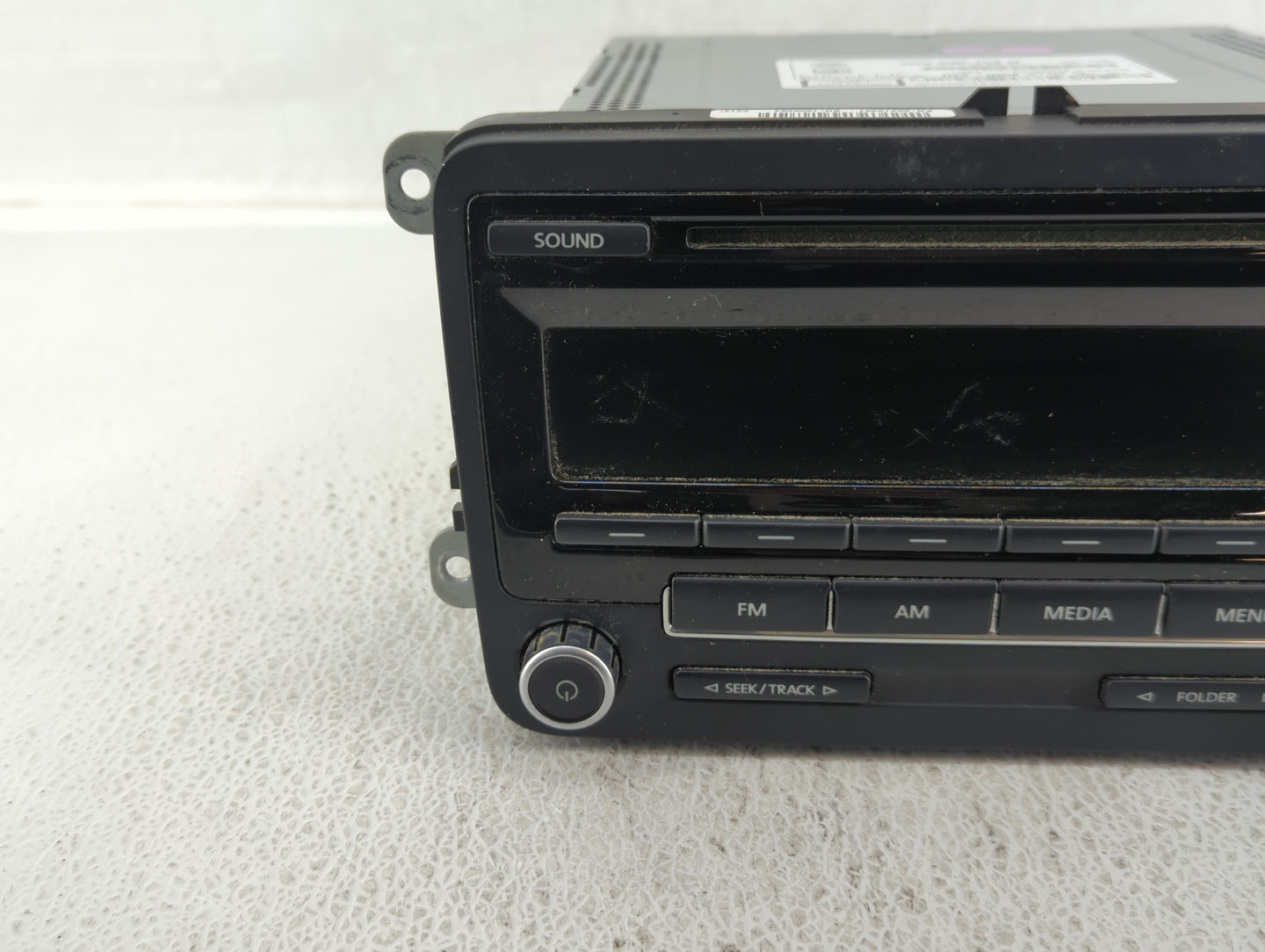 2009-2017 Volkswagen Tiguan Am Fm Cd Player Radio Receiver - Oemusedautoparts1.com