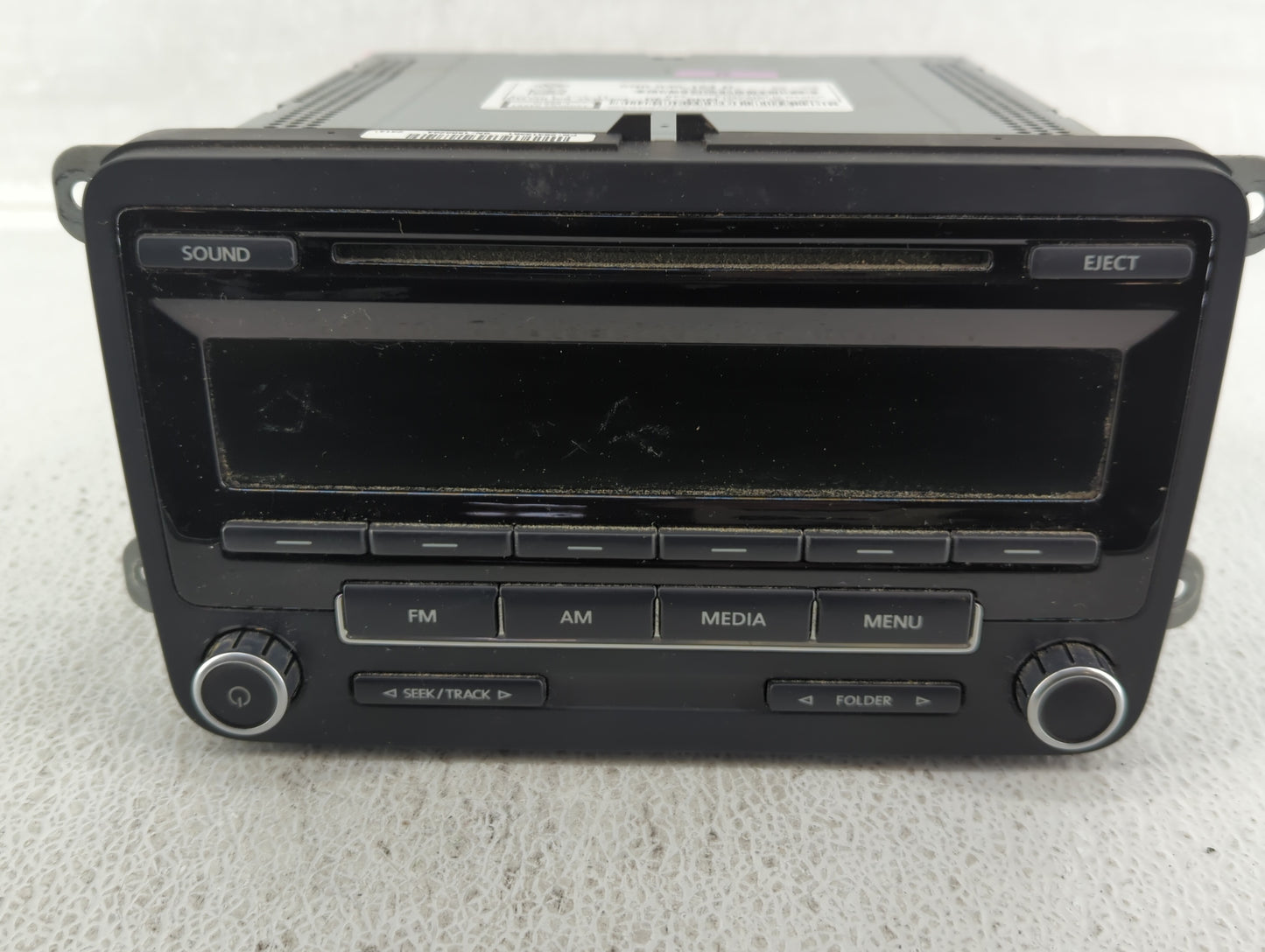 2009-2017 Volkswagen Tiguan Am Fm Cd Player Radio Receiver - Oemusedautoparts1.com