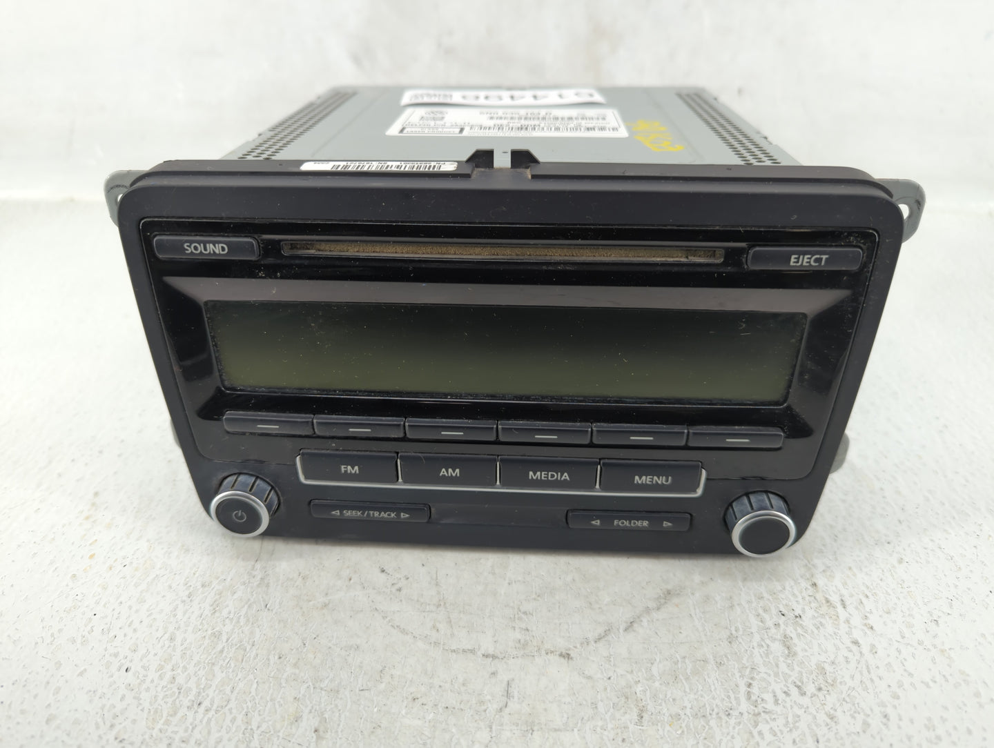 2009-2017 Volkswagen Tiguan Am Fm Cd Player Radio Receiver - Oemusedautoparts1.com