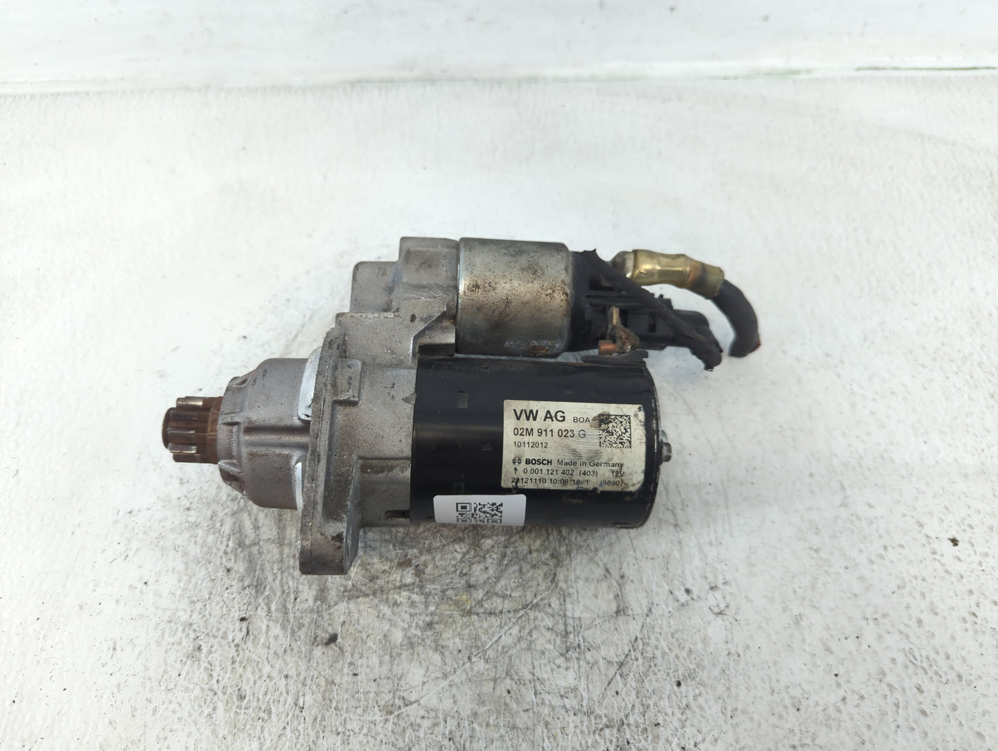 2009-2017 Volkswagen Tiguan Car Starter Motor Solenoid OEM P/N:02M 911 023 G Fits OEM Used Auto Parts - Oemusedautoparts1.co