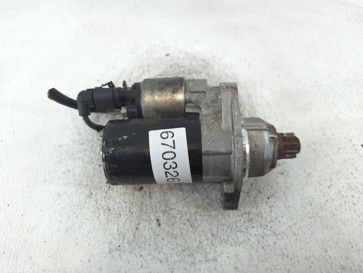 2009-2017 Volkswagen Tiguan Car Starter Motor Solenoid OEM P/N:02M 911 023 G Fits OEM Used Auto Parts - Oemusedautoparts1.co