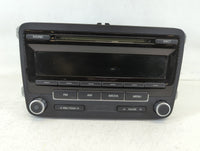 2009-2017 Volkswagen Tiguan Radio AM FM Cd Player Receiver Replacement P/N:5N0 035 164 D Fits OEM Used Auto Parts - Oemuseda