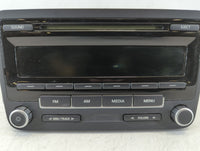 2009-2017 Volkswagen Tiguan Radio AM FM Cd Player Receiver Replacement P/N:5N0 035 164 D Fits OEM Used Auto Parts - Oemuseda