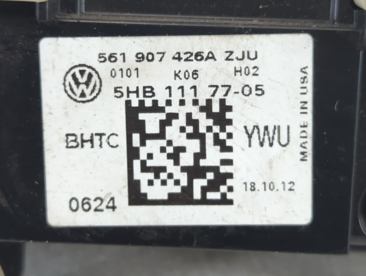 2013-2015 Volkswagen Tiguan Climate Control Module Temperature AC/Heater Replacement P/N:561 907 426 A Fits Fits 2013 2014 2