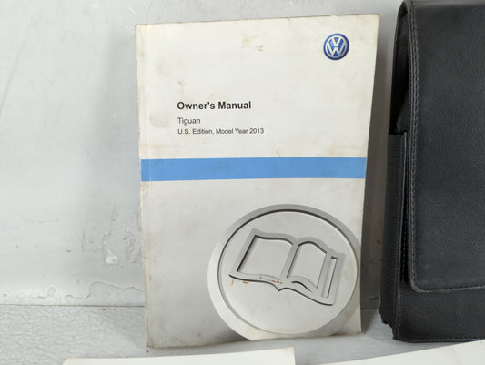 2013 Volkswagen Tiguan Owners Manual Book Guide P/N:1325U1TIG23 OEM Used Auto Parts