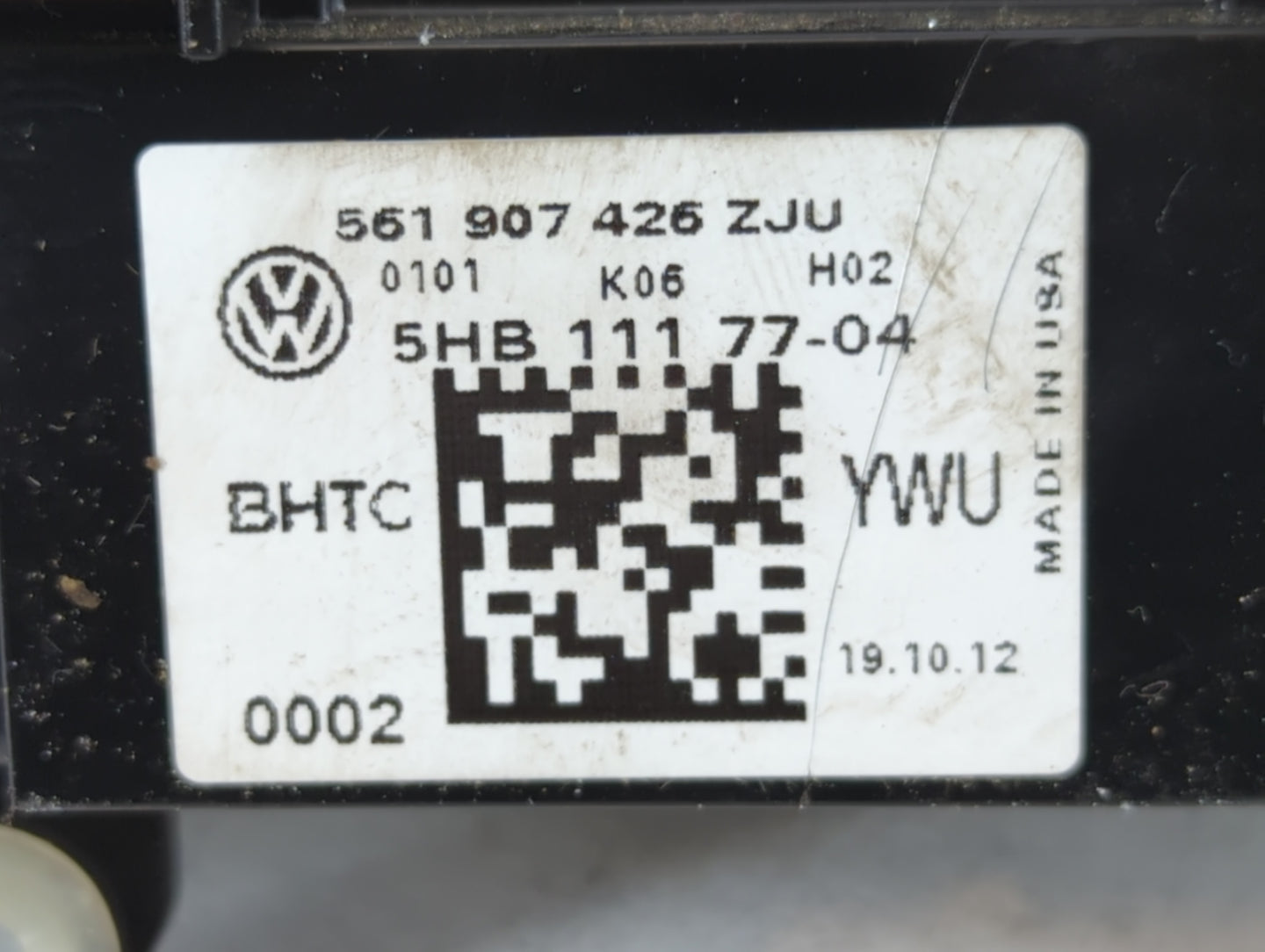 2013-2015 Volkswagen Tiguan Climate Control Module Temperature AC/Heater Replacement P/N:561 907 426 ZJU Fits Fits 2013 2014