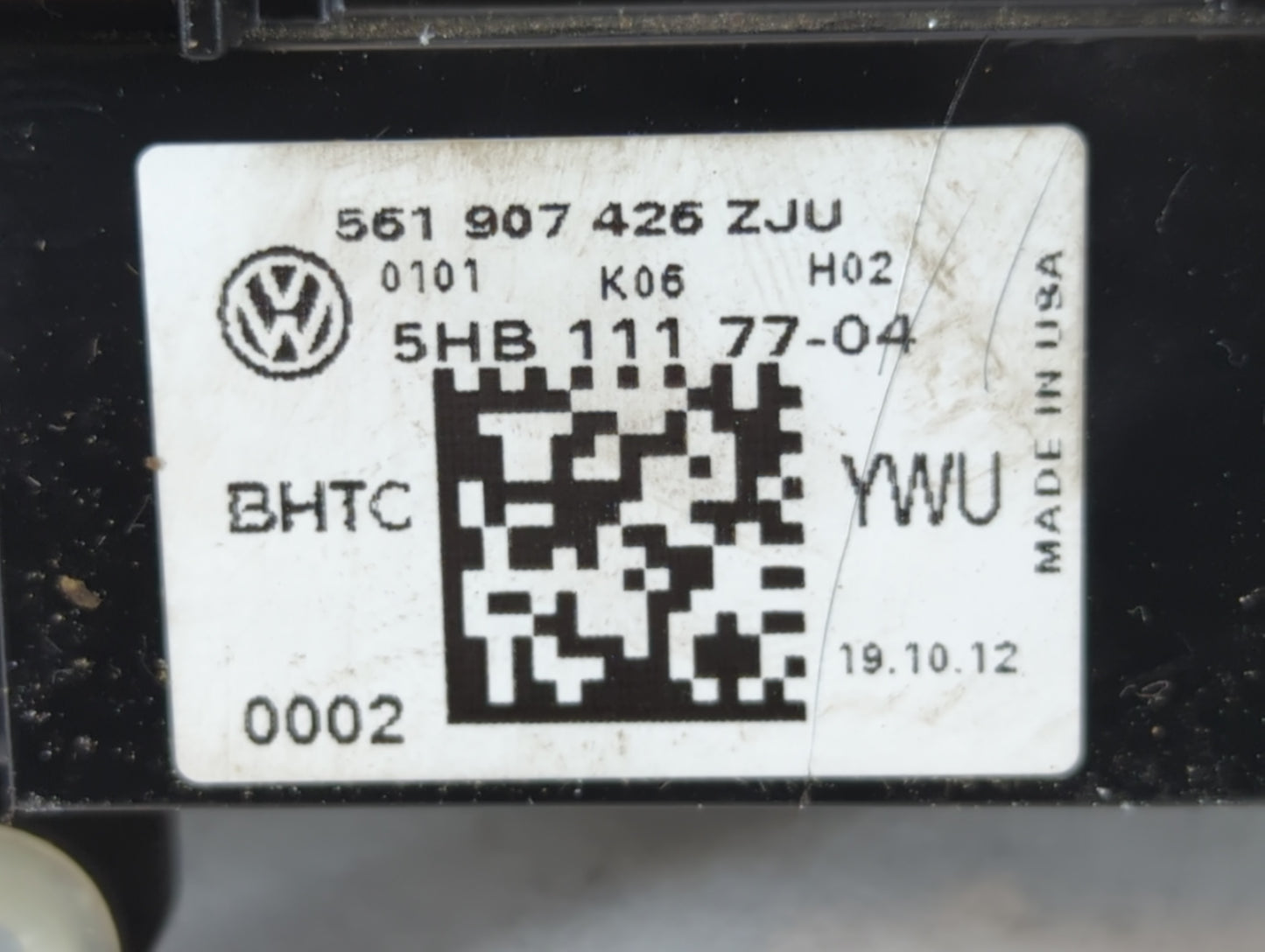 2013-2015 Volkswagen Tiguan Climate Control Module Temperature AC/Heater Replacement P/N:561 907 426 ZJU Fits Fits 2013 2014