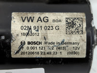 2018 Volkswagen Tiguan Car Starter Motor Solenoid OEM P/N:02M 911 023 G Fits Fits 2012 2013 2014 2015 2016 OEM Used Auto Par