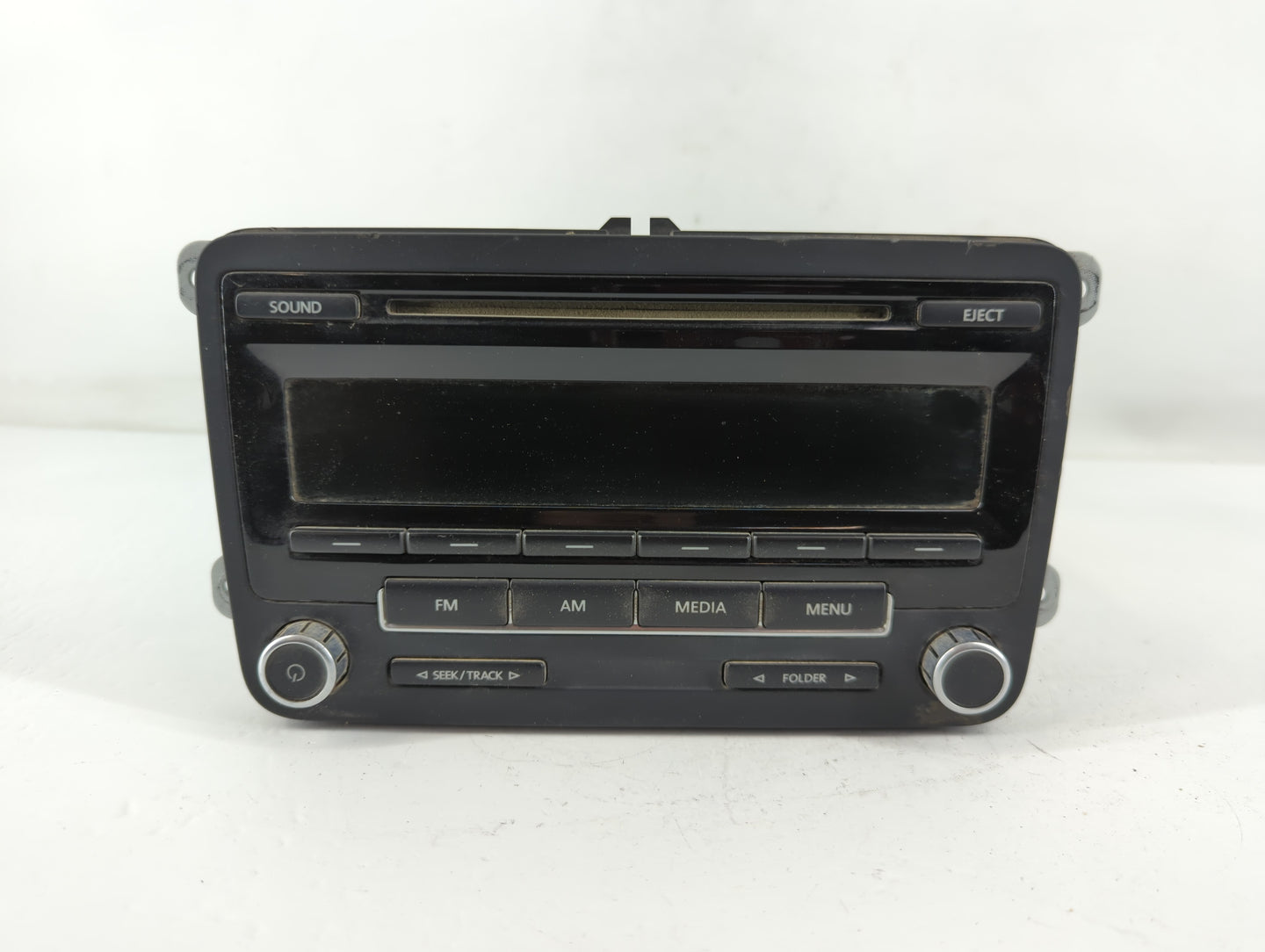 2009-2017 Volkswagen Tiguan Radio AM FM Cd Player Receiver Replacement P/N:5N0 035 164 D Fits OEM Used Auto Parts - Oemuseda