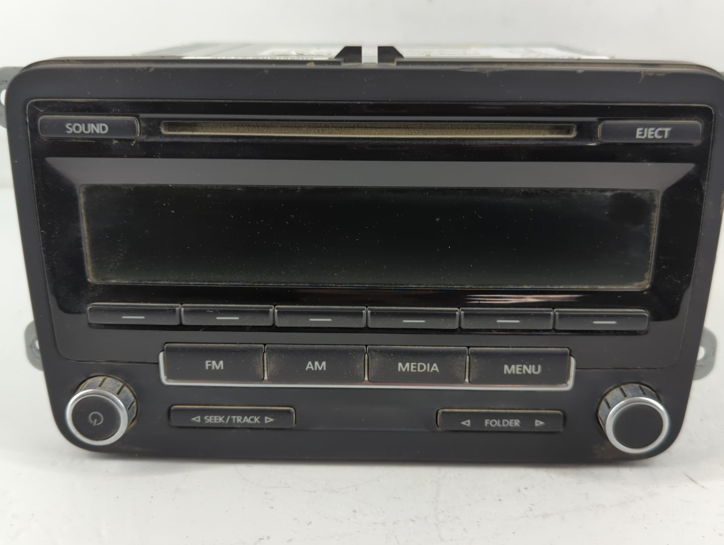 2009-2017 Volkswagen Tiguan Radio AM FM Cd Player Receiver Replacement P/N:5N0 035 164 D Fits OEM Used Auto Parts - Oemuseda