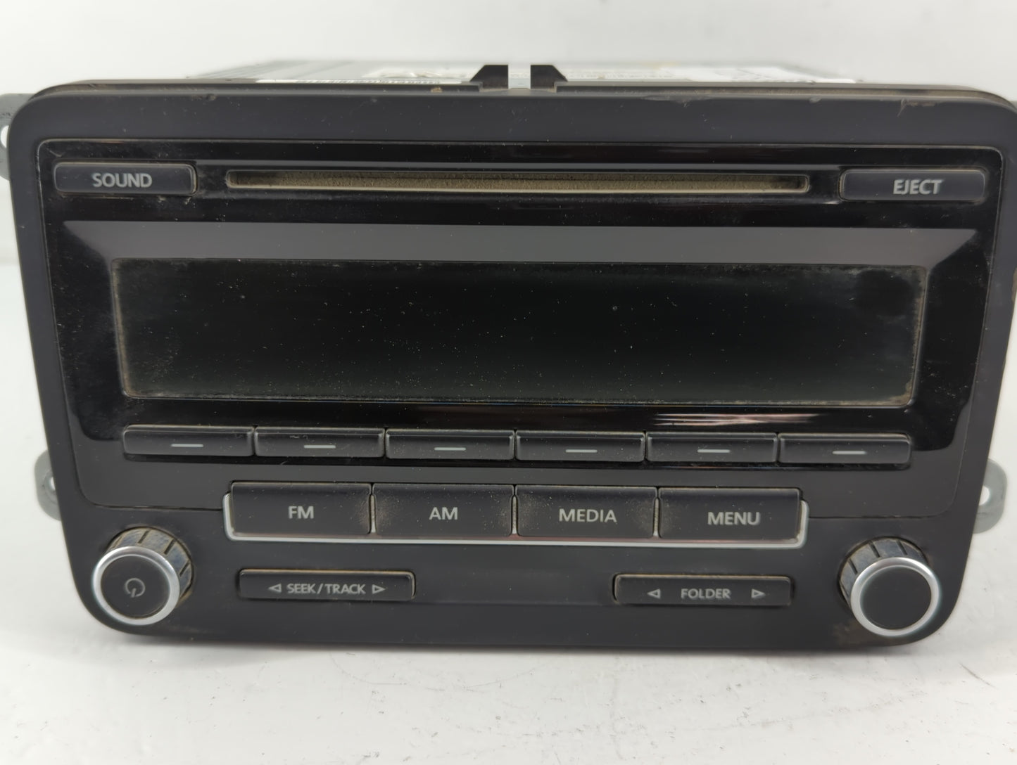 2009-2017 Volkswagen Tiguan Radio AM FM Cd Player Receiver Replacement P/N:5N0 035 164 D Fits OEM Used Auto Parts - Oemuseda