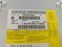 2013 Volkswagon Routan Radio AM FM Cd Player Receiver Replacement P/N:P05064499AB Fits Fits 2009 2010 2011 2012 2014 OEM Use