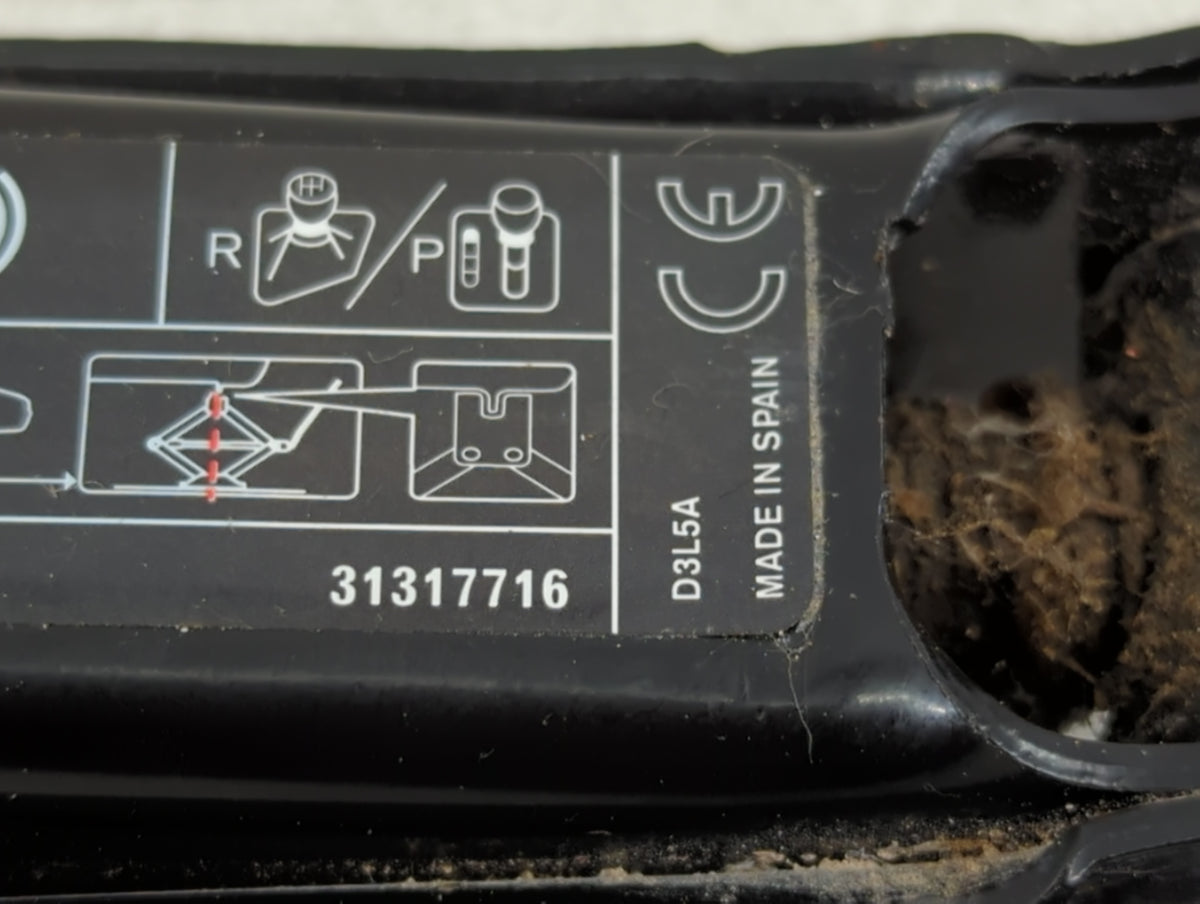 2013 Volvo S60 Spare Scissor Car Jack - Oemusedautoparts1.com