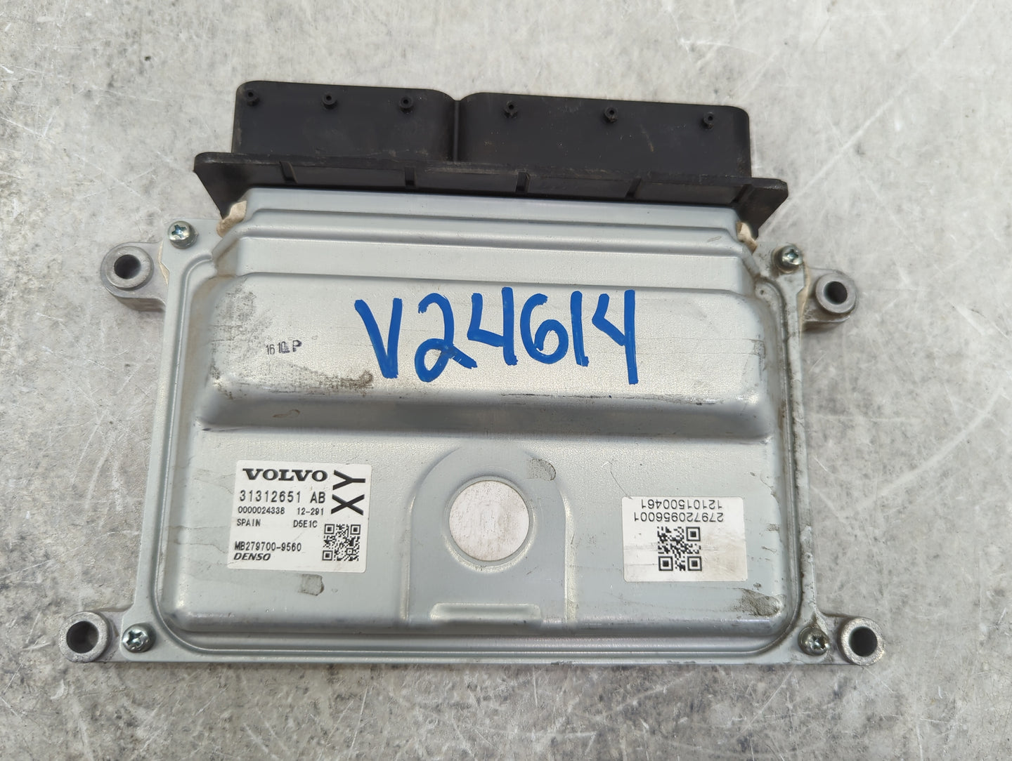 2013-2016 Volvo S60 PCM Engine Control Computer ECU ECM PCU OEM P/N:31312651AB MB279700-9560 Fits Fits 2013 2014 2015 2016 O