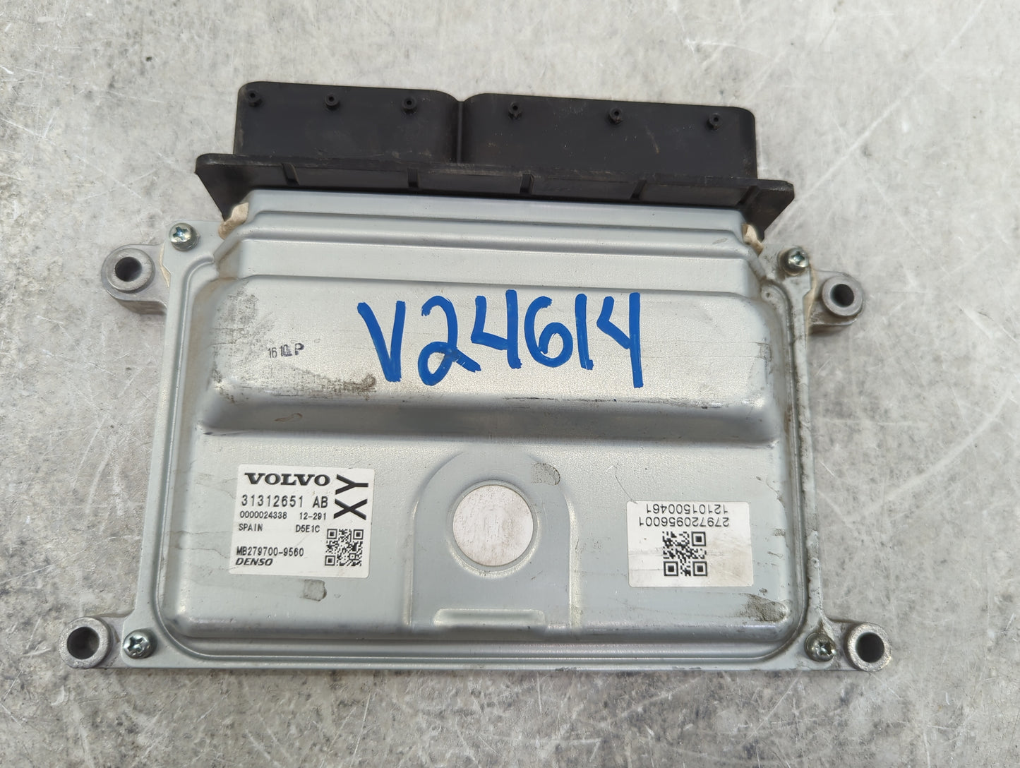 2013-2016 Volvo S60 PCM Engine Control Computer ECU ECM PCU OEM P/N:31312651AB MB279700-9560 Fits Fits 2013 2014 2015 2016 O