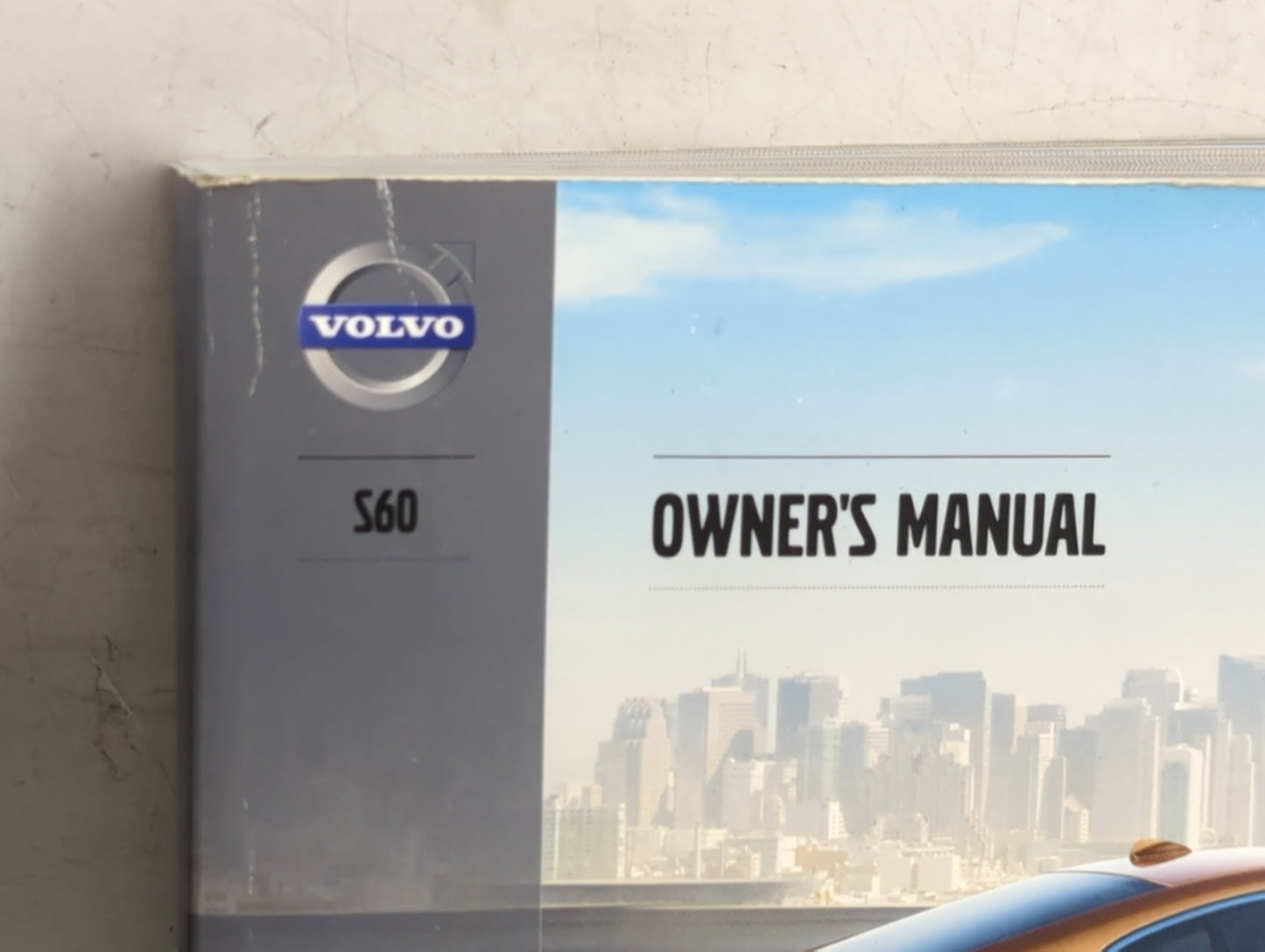2013 Volvo S60 Owners Manual Book Guide P/N:TP 15505 OEM Used Auto Parts - Oemusedautoparts1.com