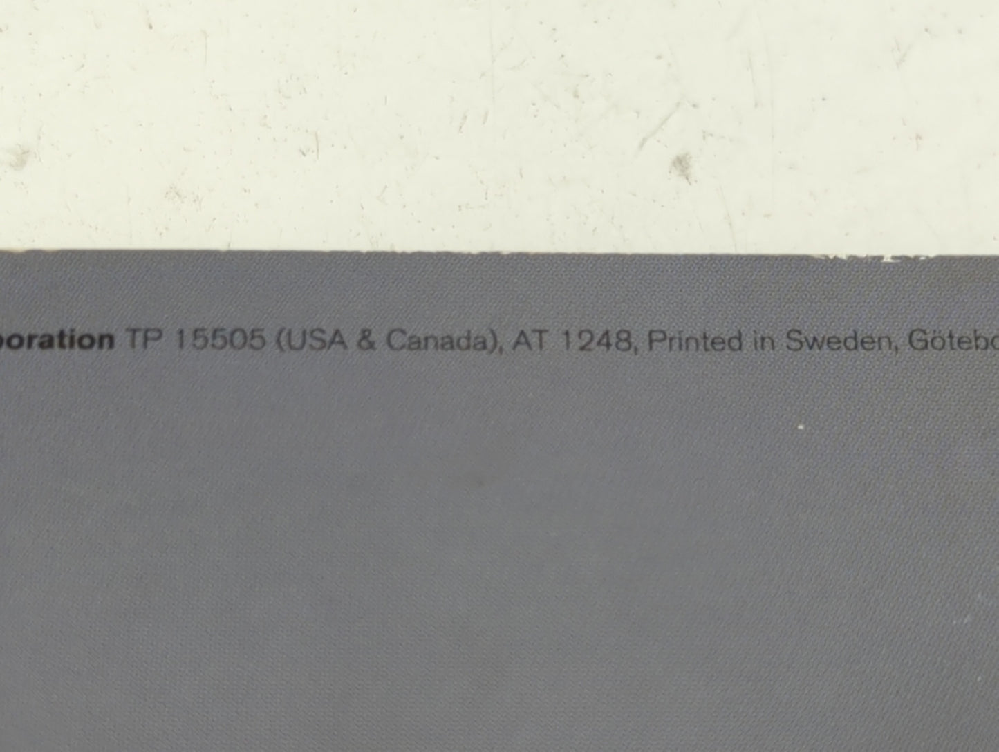 2013 Volvo S60 Owners Manual Book Guide P/N:TP 15505 OEM Used Auto Parts - Oemusedautoparts1.com