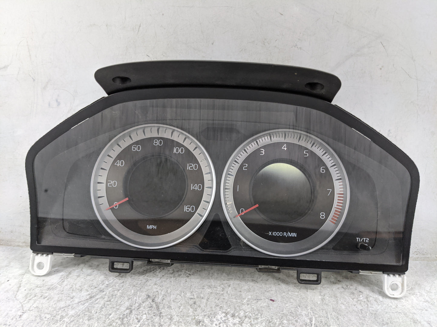 2011-2013 Volvo S60 Instrument Cluster Speedometer Gauges P/N:31343326AA 36001837, 69799-640U Miles: Fits Fits 2011 2012 201