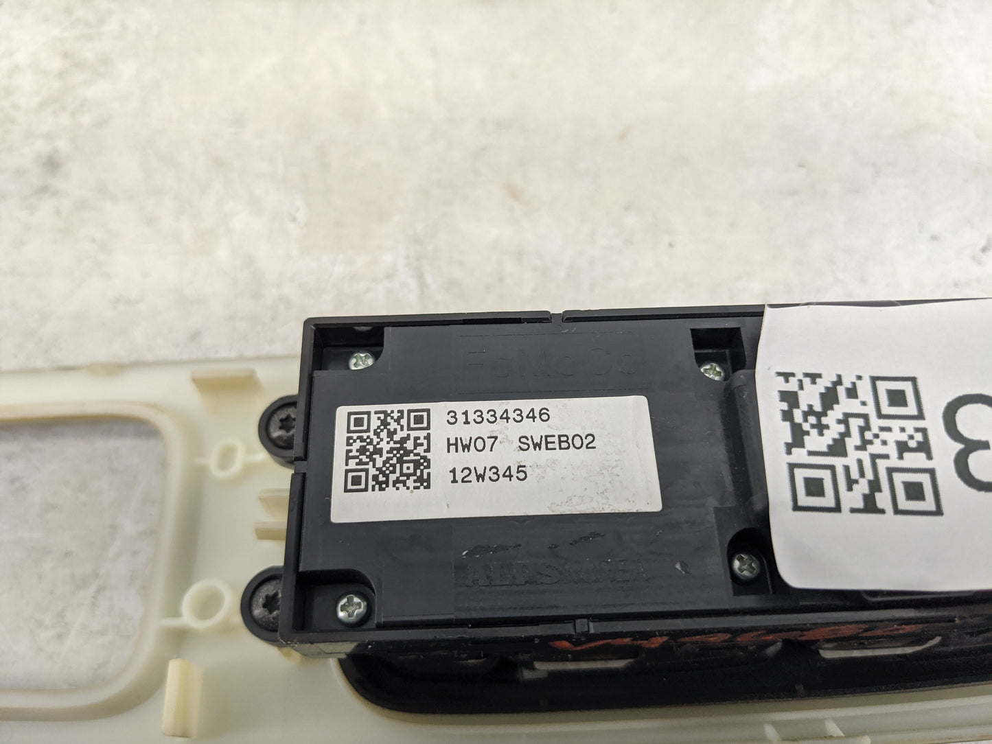2011-2013 Volvo S60 Master Power Window Switch Replacement Driver Side Left P/N:31334346 Fits Fits 2010 2011 2012 2013 OEM U