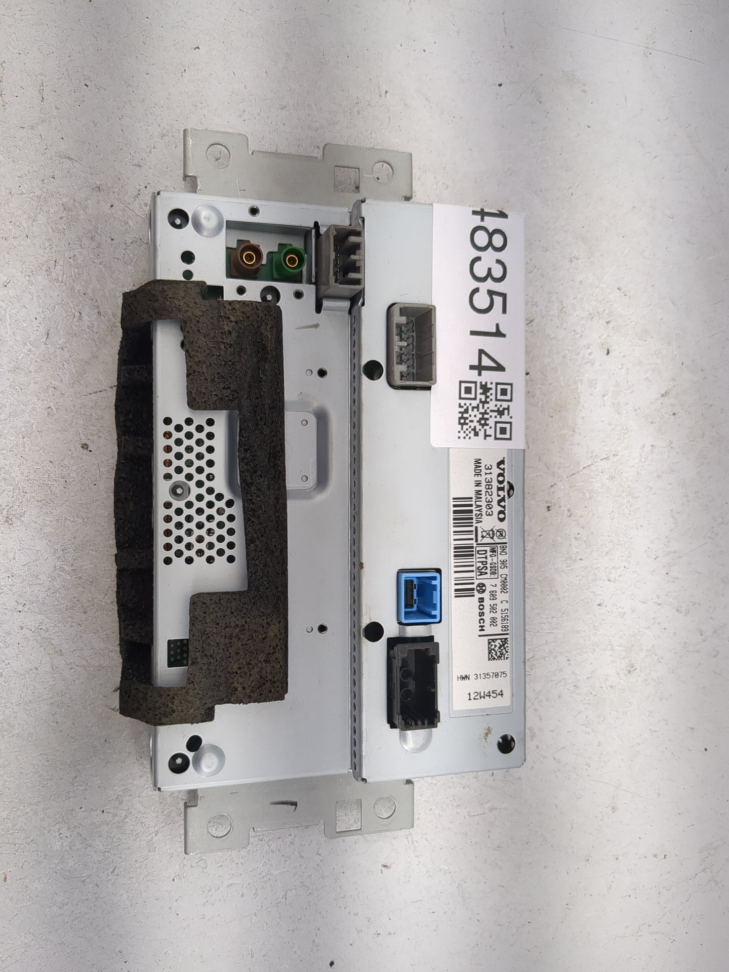2011-2015 Volvo S60 Information Display Screen 1483514 - Oemusedautoparts1.com