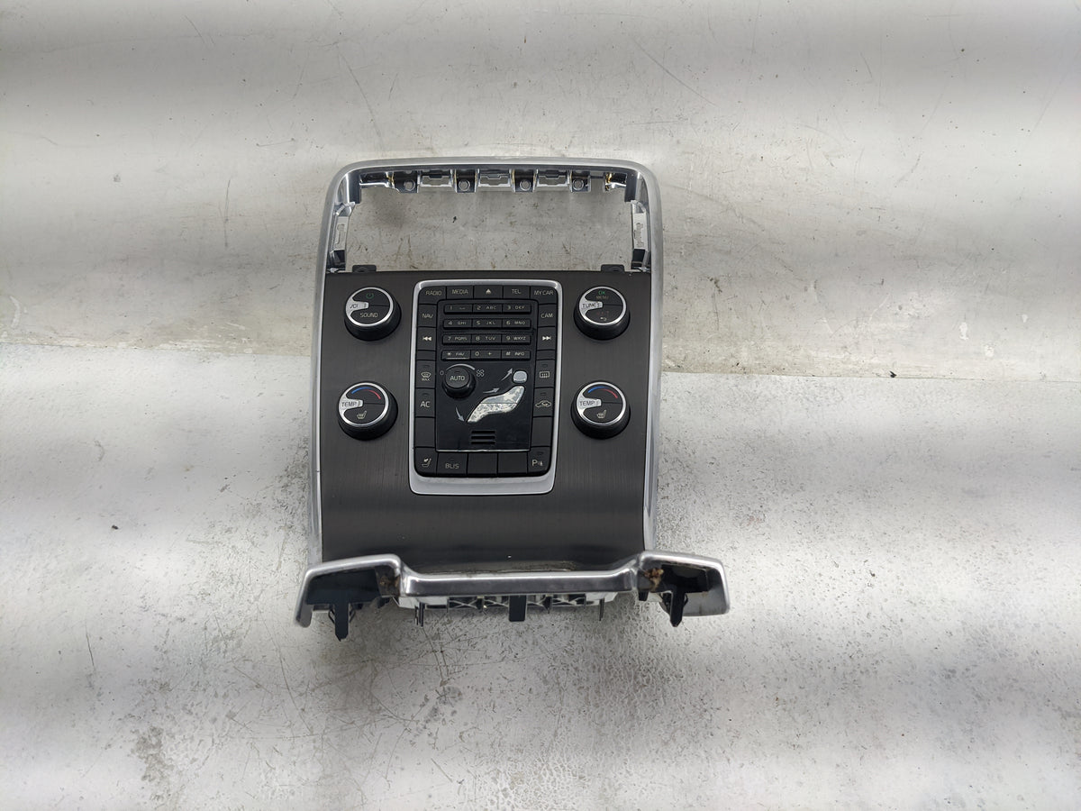 2011-2013 Volvo S60 Radio Control Panel Black - Oemusedautoparts1.com