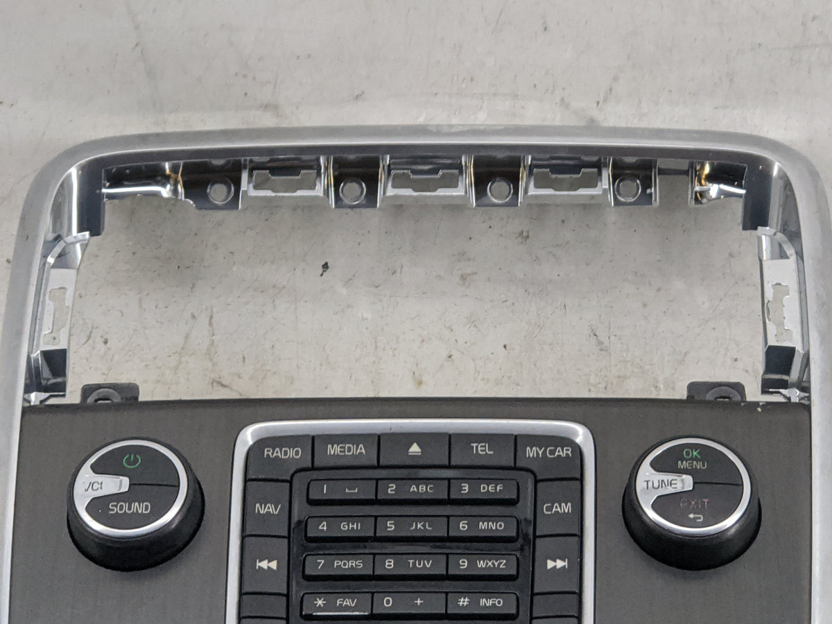2011-2013 Volvo S60 Radio Control Panel Black - Oemusedautoparts1.com