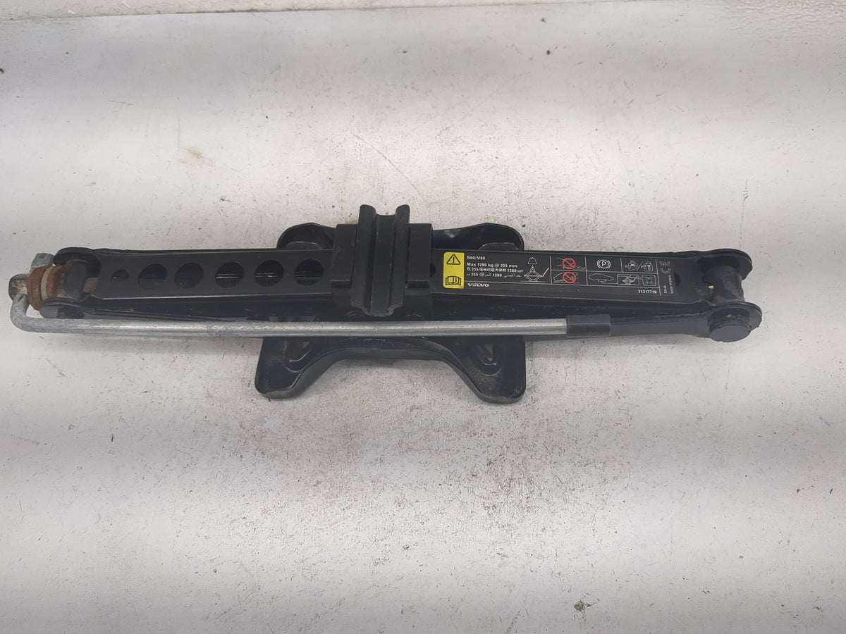 2013 Volvo S60 Spare Scissor Car Jack Black - Oemusedautoparts1.com