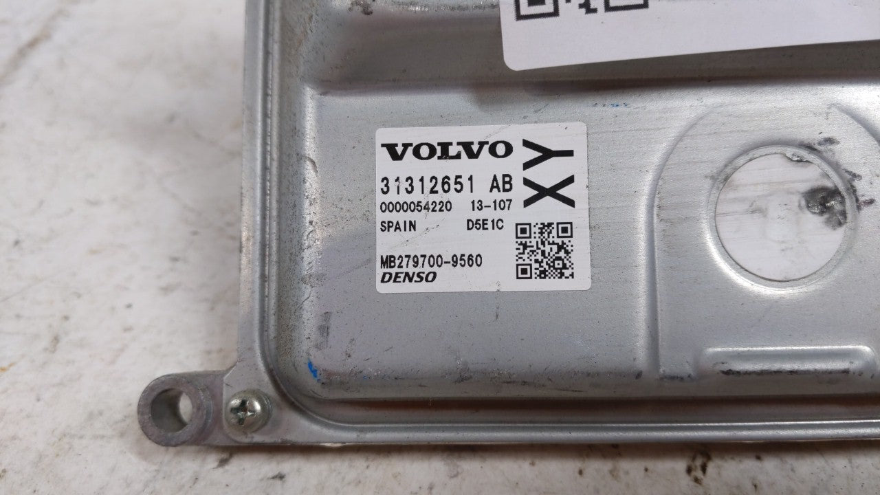 2014-2016 Volvo S60 PCM Engine Control Computer ECU ECM PCU OEM P/N:31312651AB Fits Fits 2014 2015 2016 OEM Used Auto Parts 