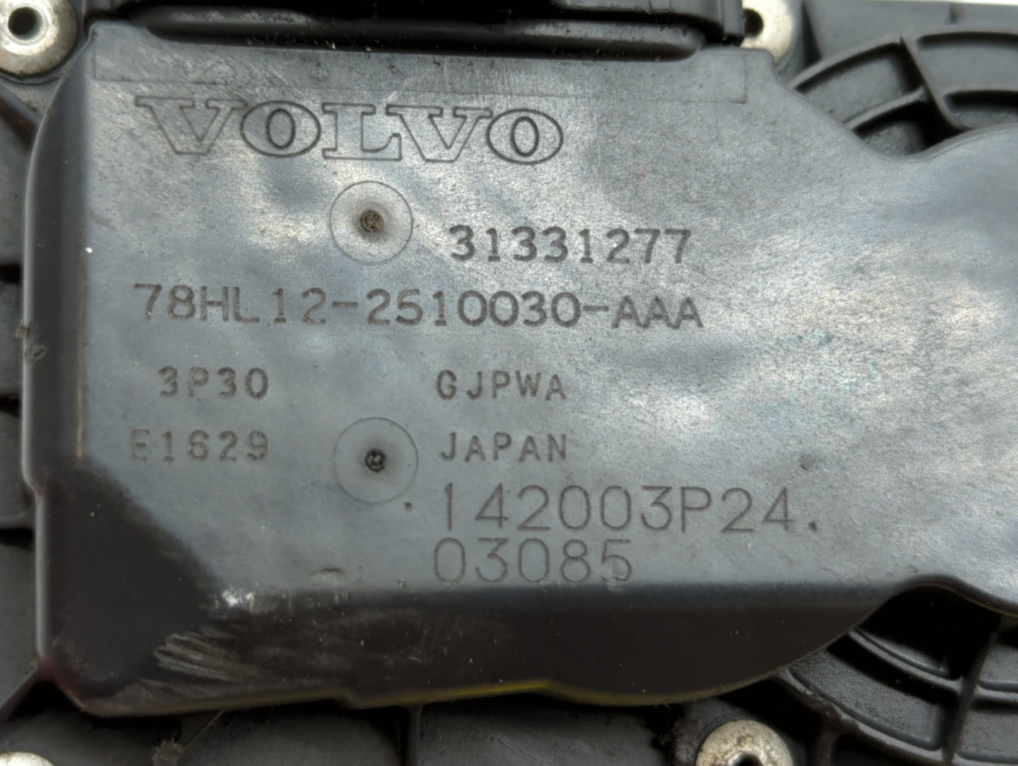 2014-2016 Volvo S60 Throttle Body P/N:31331277 Fits Fits 2014 2015 2016 OEM Used Auto Parts - Oemusedautoparts1.com