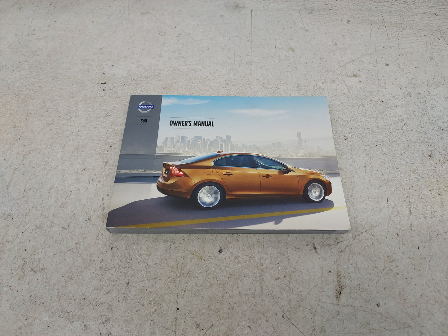 2013 Volvo S60 Owners Manual Book Guide OEM Used Auto Parts - Oemusedautoparts1.com