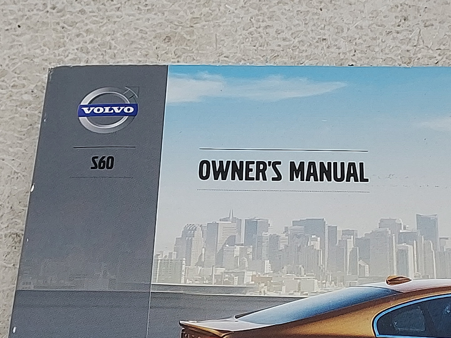 2013 Volvo S60 Owners Manual Book Guide OEM Used Auto Parts - Oemusedautoparts1.com