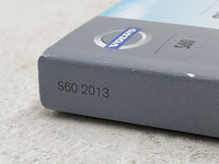 2013 Volvo S60 Owners Manual Book Guide OEM Used Auto Parts - Oemusedautoparts1.com