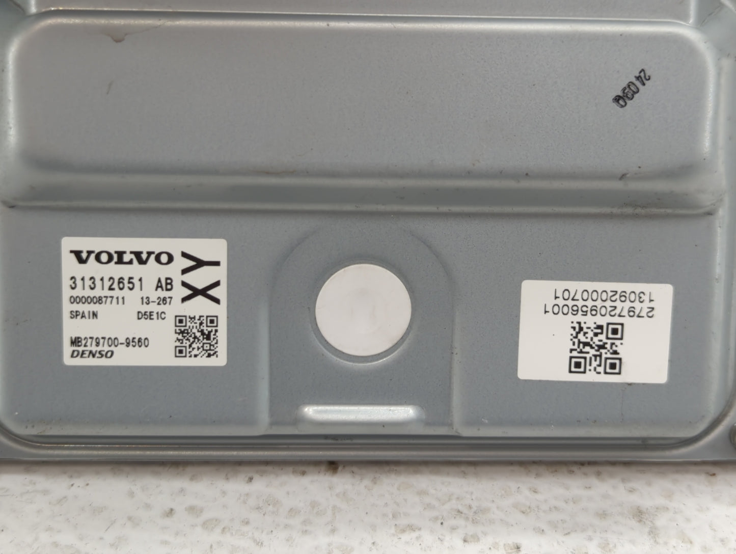 2013-2016 Volvo S60 PCM Engine Control Computer ECU ECM PCU OEM P/N:31312651 AB Fits Fits 2013 2014 2015 2016 OEM Used Auto 