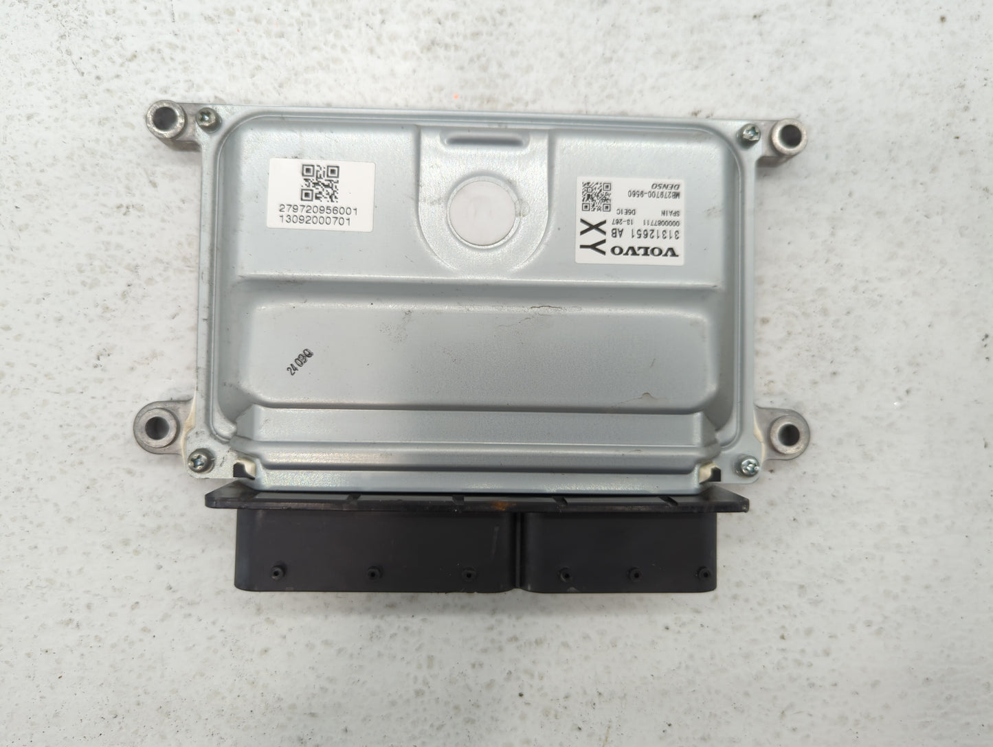 2013-2016 Volvo S60 PCM Engine Control Computer ECU ECM PCU OEM P/N:31312651 AB Fits Fits 2013 2014 2015 2016 OEM Used Auto 