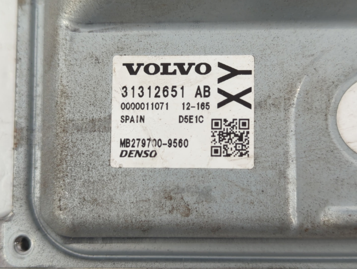 2013-2016 Volvo S60 PCM Engine Control Computer ECU ECM PCU OEM P/N:MB279700-9560 31312651 AB Fits Fits 2013 2014 2015 2016 