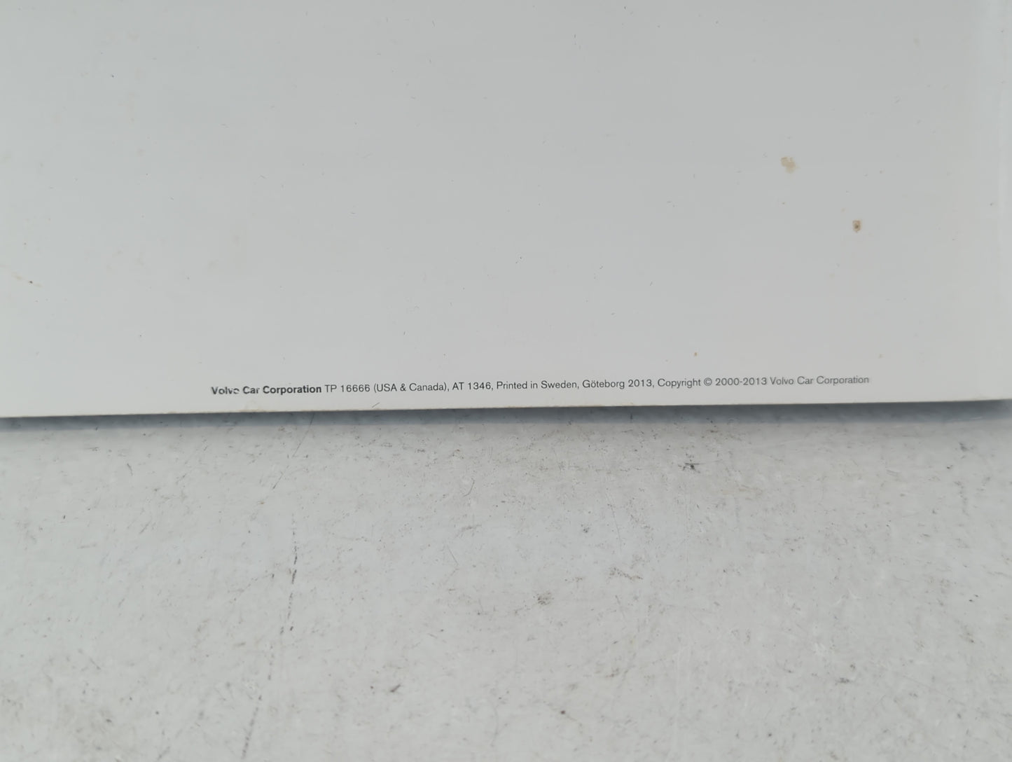 2013 Volvo S60 Owners Manual Book Guide OEM Used Auto Parts - Oemusedautoparts1.com