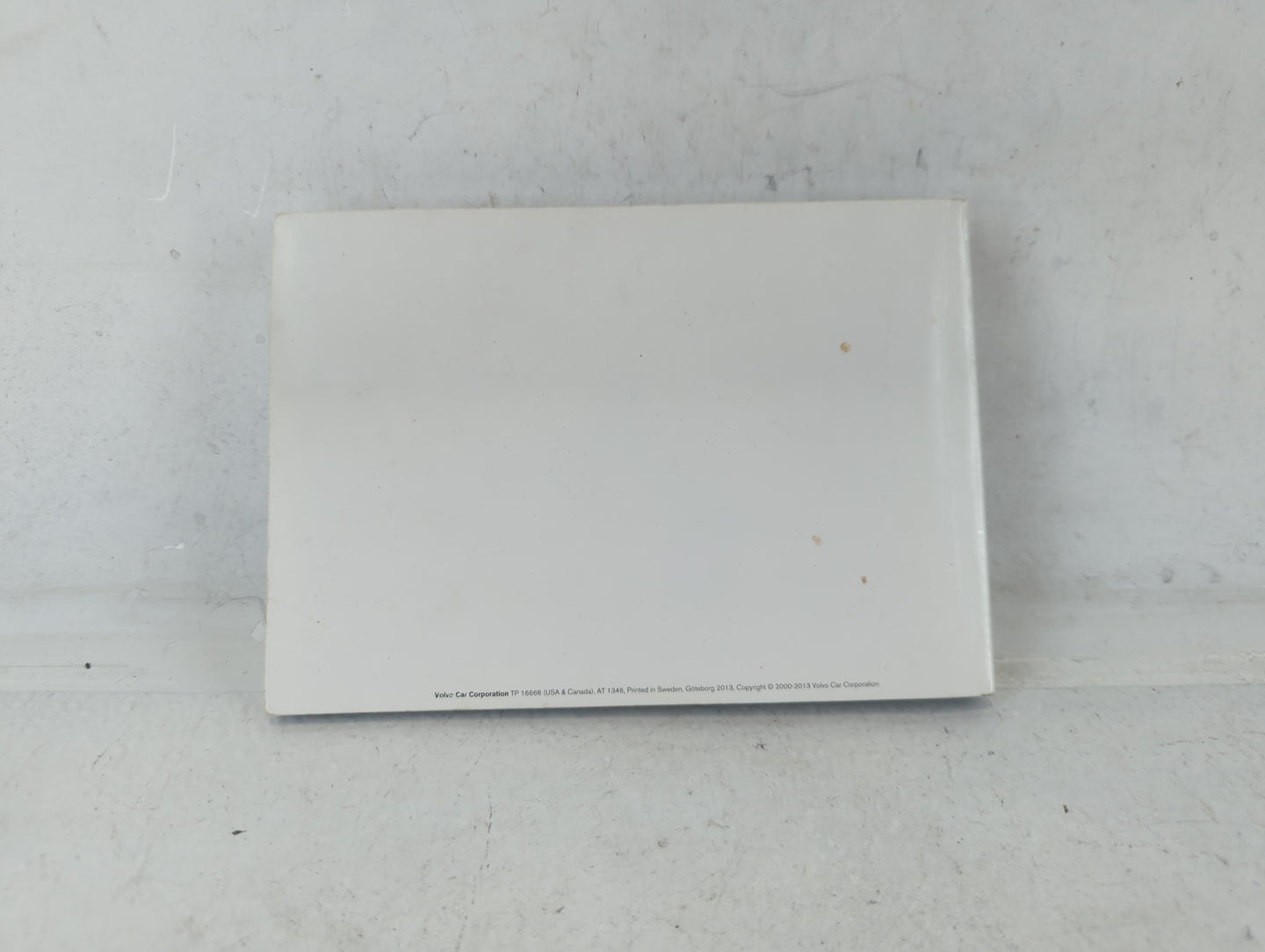 2013 Volvo S60 Owners Manual Book Guide OEM Used Auto Parts - Oemusedautoparts1.com